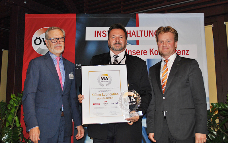 Innovation Award 2015: Klüber Lubrication