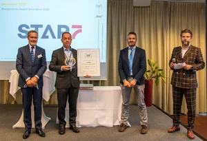 v.l.n.r.: Hubert Biedermann (ÖVIA), Alexander Ristic (STAR7), Karlheinz Rink (IV), Florian Zangerl (Industriemagazin)