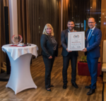 v.l.n.r. Beatrice Schmidt (Industriemagazin), Werner Schröder (BMW Steyr), Helmut Röck (Wirtschaftskammer Stmk.)